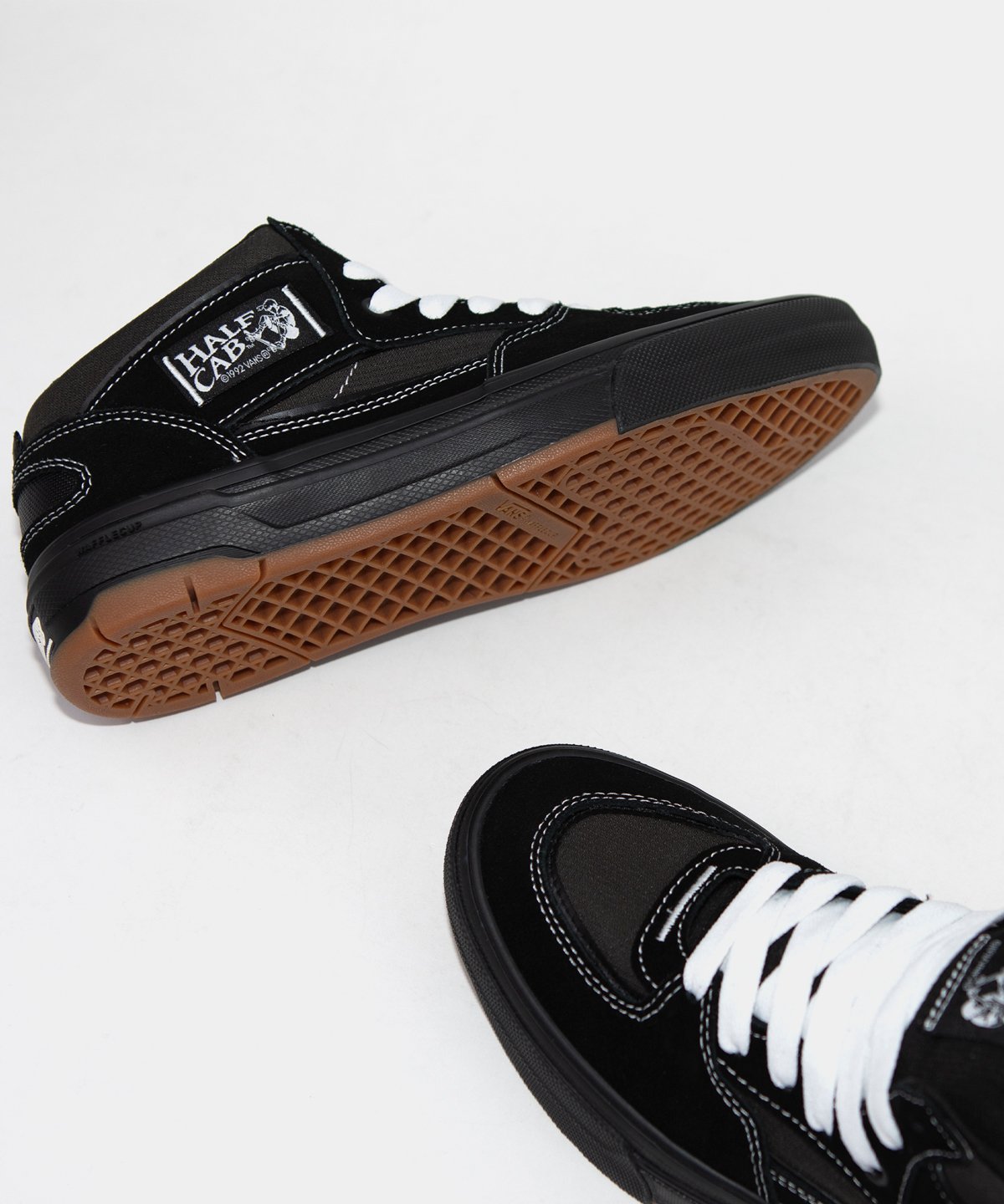 VANS_SKATE HALF CAB WAFFLECUP :::BLACK/ASPHALT::: | SILO