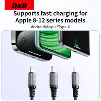 Image 3 of ⚡ 3-in-1 Special Edition Fast Charging Cable – Micro / Lightning / Type-C ⚡