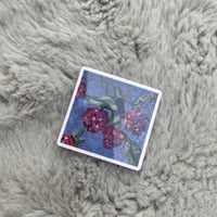 "Raspberries" Holographic Sticker 