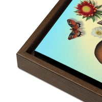 Image 6 of FREE SHIPPING - The Personification of EGGcellence - Framed Canvas Print - 3 Frame Choices - 2 SizeS