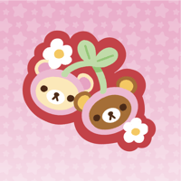 Image 1 of Cute Cherry Bear Duo Sticker 