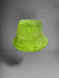 Image 1 of Goddess Bucket Faux Fur Hat 
