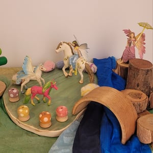 Image of Wooden Small World Play Base Plate