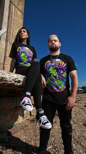 Image of C-Lance "Beats That Will Never Die" T-Shirt (Limited Edition)