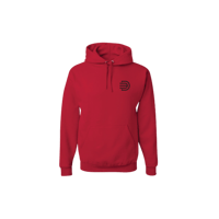Image 1 of Red 3D Hoodie
