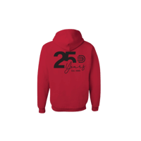 Image 2 of Red 3D Hoodie