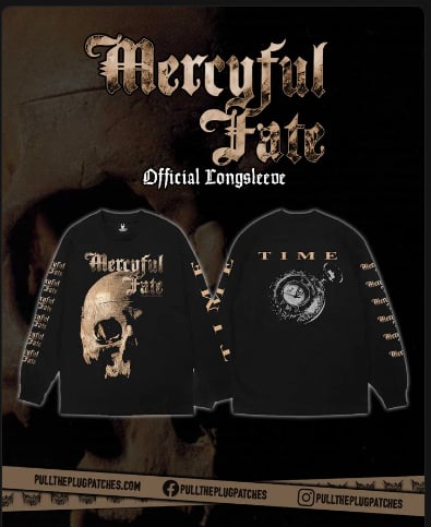   Pre Order Mercyful Fate - TIME - T-shirt and Long Sleeves 