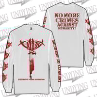 Image 1 of VILE "Systematic Terror Decimation" LS (White)