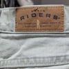 Light Sage Green Denim Riders Shorts Sz 14 M
