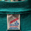 Upcycled 80's Style Double Star Applique T-Shirt Sz XL