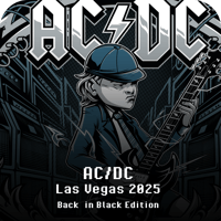 Image 1 of AC/DC Las Vegas Back In Black Limited Edition Poster