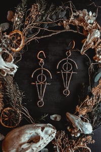 Image 1 of Copper sigil hangers