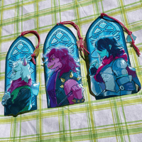 Image 3 of Delta Heroes Die-Cut Bookmarks
