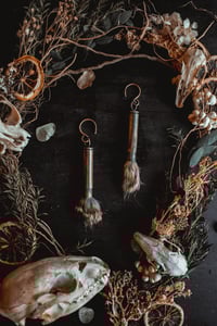 Image 1 of Rabbit fur and bullet hangers