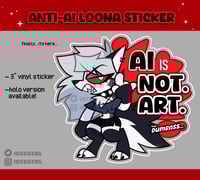*STICKER* Anti-AI Loona
