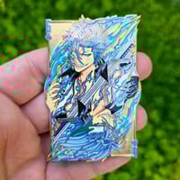 Image 3 of 6 of Clubs Pin (Sandblast Card)