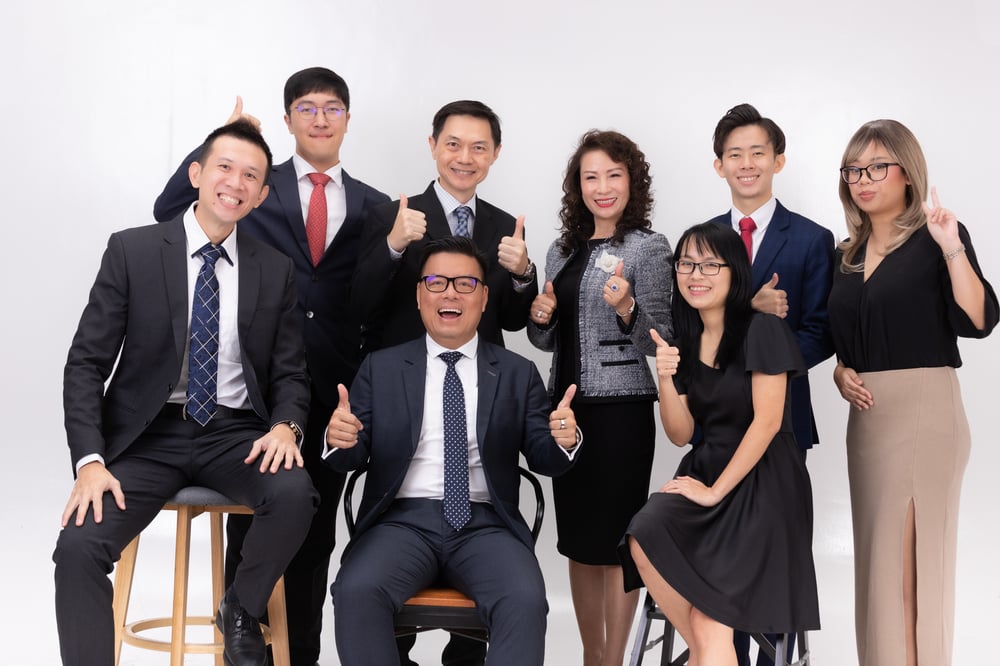 Image of Professional Corporate Executive Studio Portrait (Group)