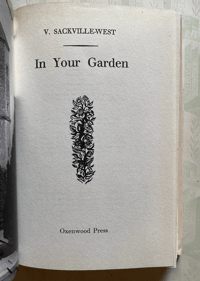 Image 3 of In Your Garden Vita Sackville-West