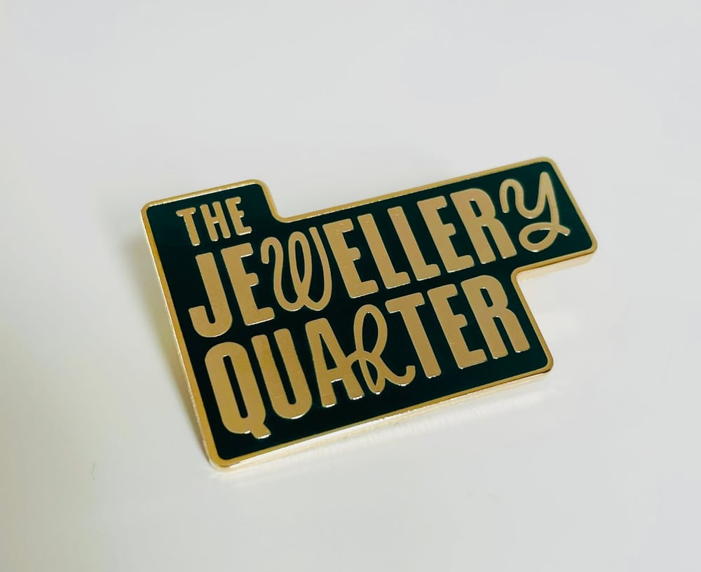 Image of Jewellery Quarter Pin Badge 