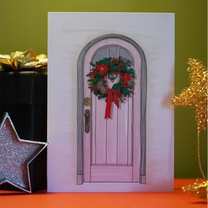 Image of Christmas Doors - Pack of 8 Christmas Cards