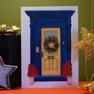 Image of Christmas Doors - Pack of 8 Christmas Cards