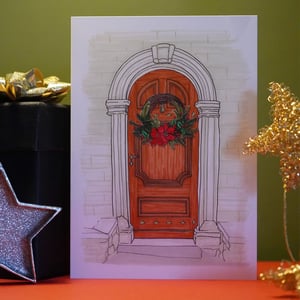 Image of Christmas Doors - Pack of 8 Christmas Cards