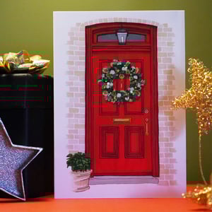 Image of Christmas Doors - Pack of 8 Christmas Cards