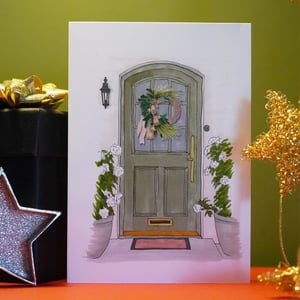 Image of Christmas Doors - Pack of 8 Christmas Cards