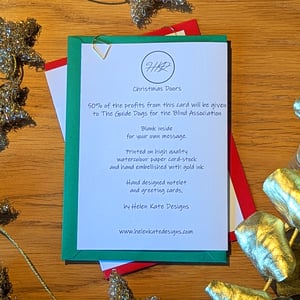 Image of Christmas Doors - Pack of 8 Christmas Cards