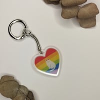 Pride kissa avaimenperä