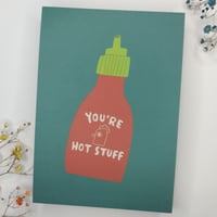 You're hot stuff postikortti