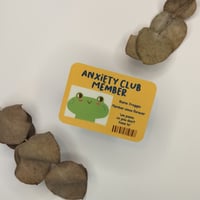 Anxiety club member vinyylitarra