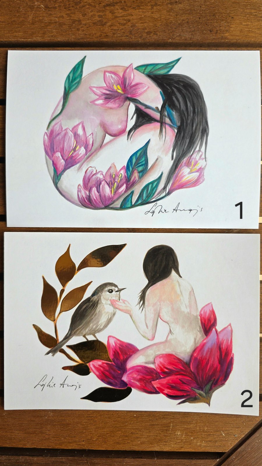 Image of 1)Dispar'Être- 2) Épanouie