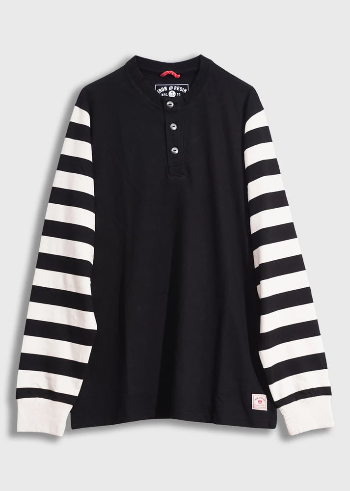 Image of MOTOR HENLEY BLACK by IRON&RESIN