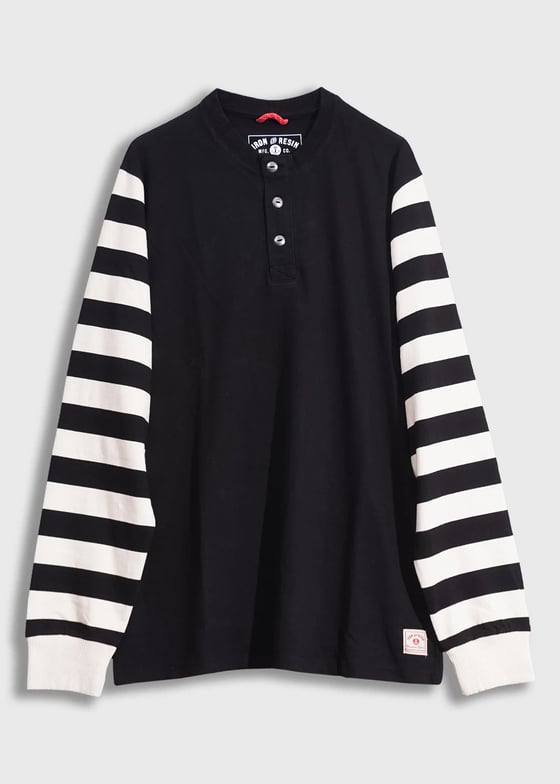 Image of MOTOR HENLEY BLACK by IRON&RESIN