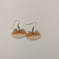 Image 1 of Veikeä kettu korvakorut