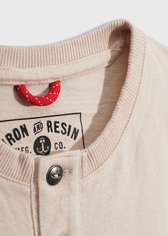 Image of MOTOR HENLEY NATURAL by IRON&RESIN