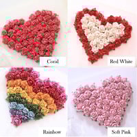 Image 9 of Valentines Day Card. Bespoke Custom Made Love Heart Card For The One You Love.