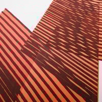 Image 5 of TOTEM MOIRÉ Orange + Brown