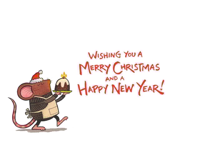 2025 Adventuremice Christmas card - pack of 5