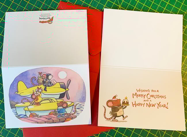 2025 Adventuremice Christmas card - pack of 5