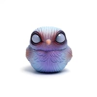 Image 3 of Chubby Bird (blue)