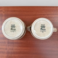 Image 3 of Arabia Finland Ruija Sugar Bowl and Creamer