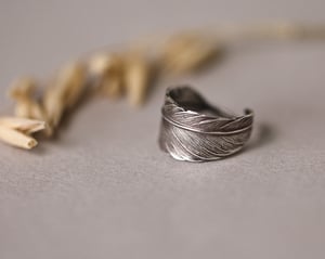 Image of *SALE - was £88* Silver Quill Ring