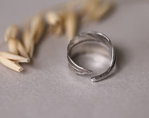 Image of *SALE - was £88* Silver Quill Ring