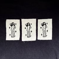 Undressed Lino Print Patch