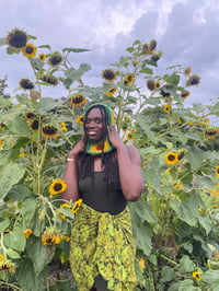 Image 3 of Sunflower balaclava