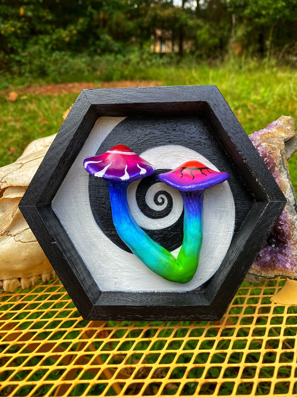 Image of Psychedelic Twins Shadowbox