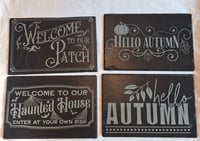 Image 1 of Rustic Decorative Slate Serving Board