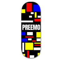 Preemo Mondrian Fingerboard Deck 